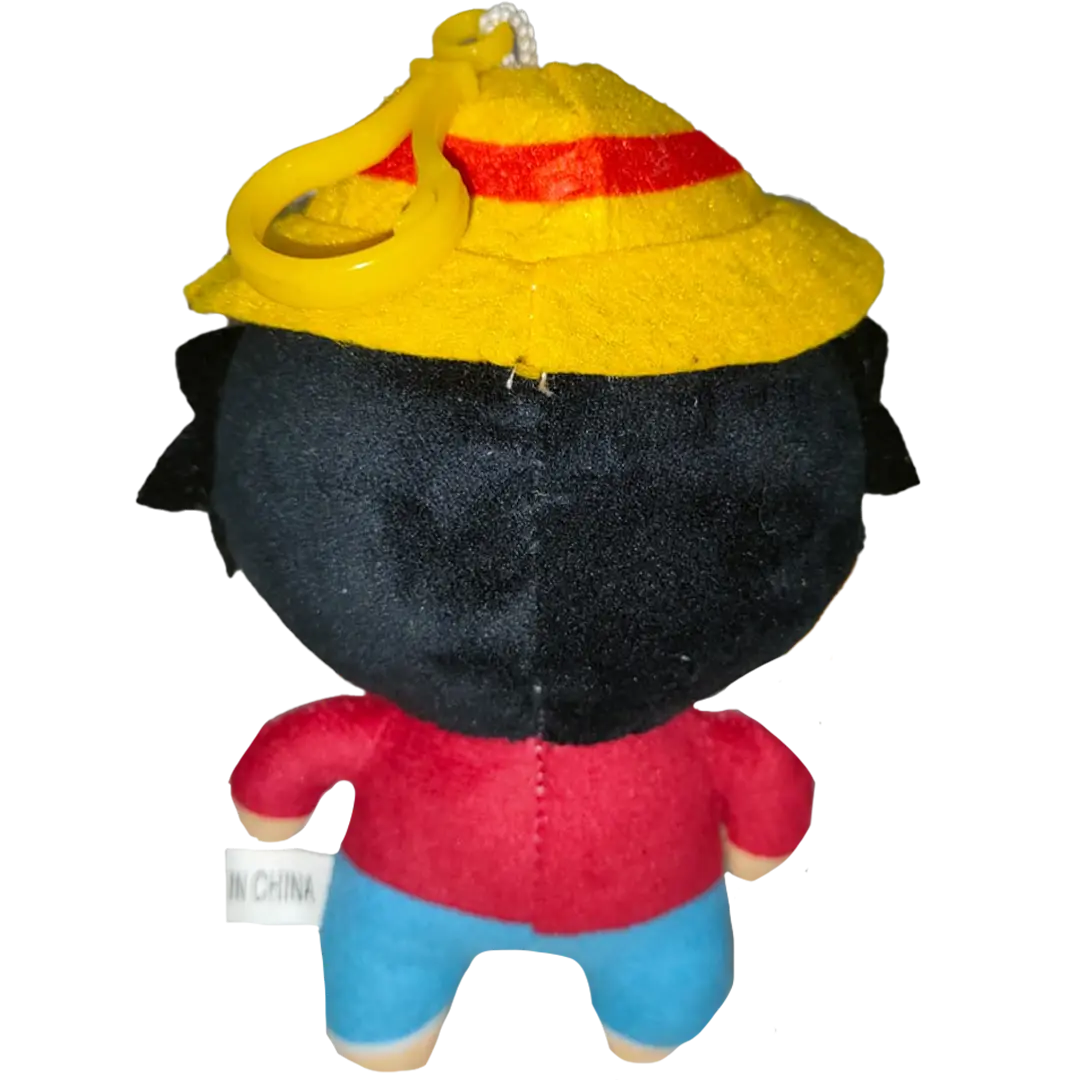 Peluche Llavero - Luffy (One Piece) | Felpa Suave | 11 cm - Vista 2