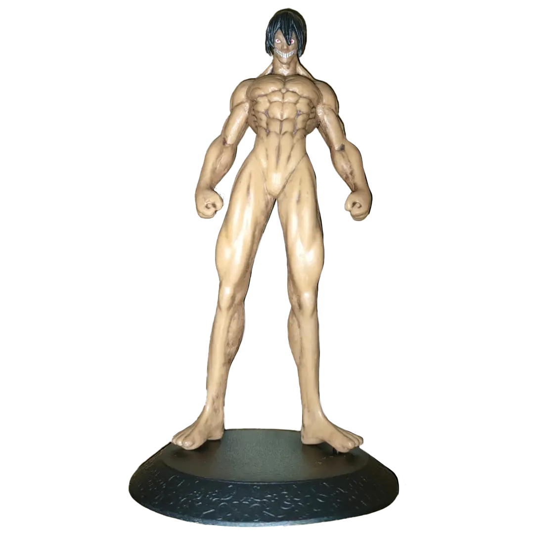 Figura Eren Yeager Titan (Attack on Titan) | PVC | 14 cm - Vista 2
