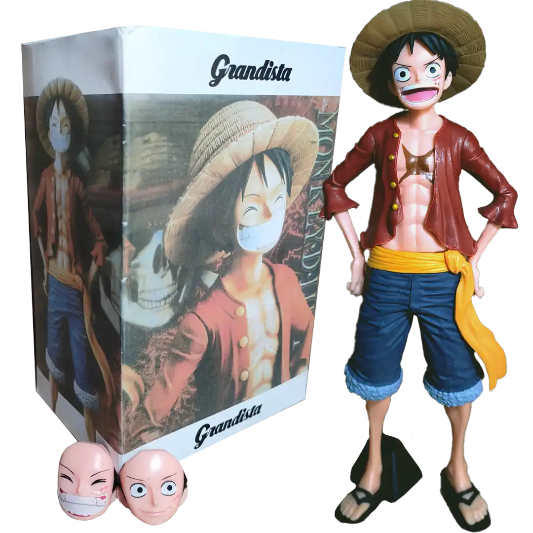 Figura Luffy Cambia Cara (One Piece) | PVC | 27 cm - Vista 2