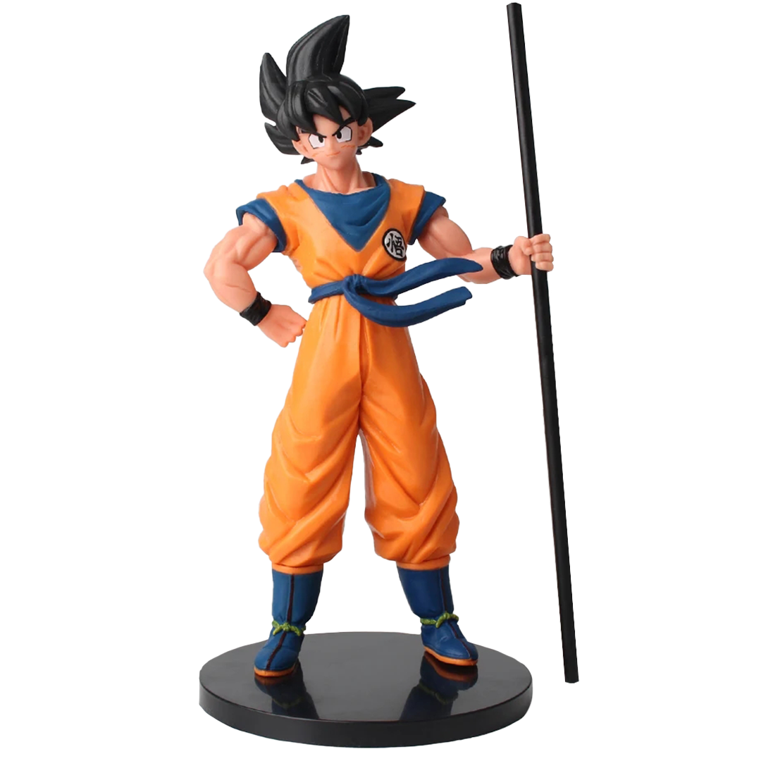 Figura Goku con Báculo Sagrado (Dragon Ball) | PVC | 22 cm - Vista 2