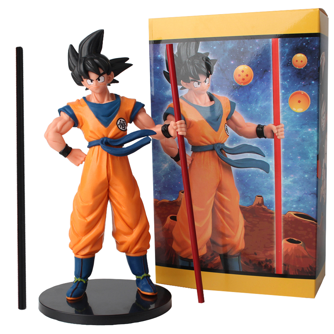 Figura Goku con Báculo Sagrado (Dragon Ball) | PVC | 22 cm - Vista 4