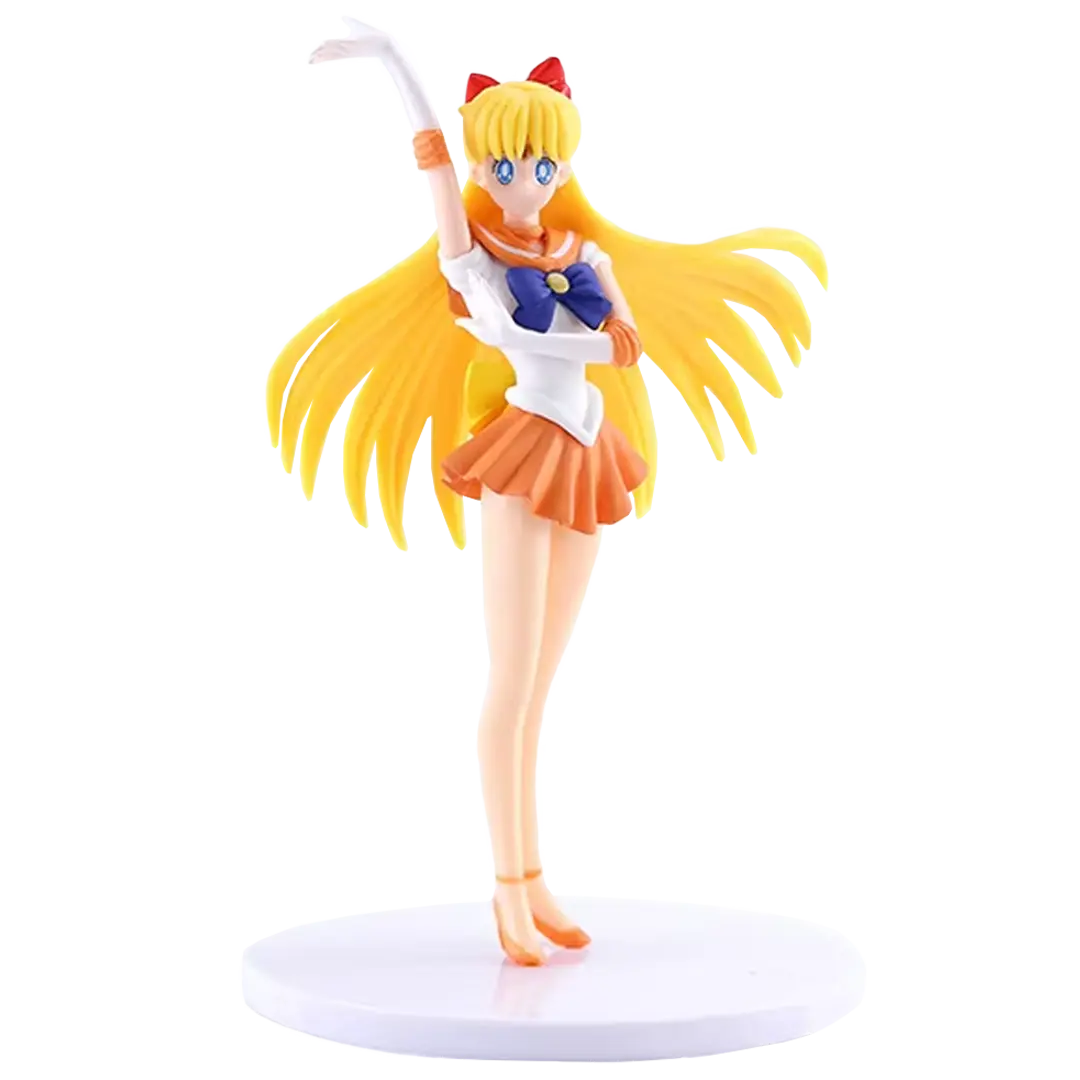 Figura Sailor Venus (Pose de Transformación) (Sailor Moon) | PVC | 13 cm - Vista 2