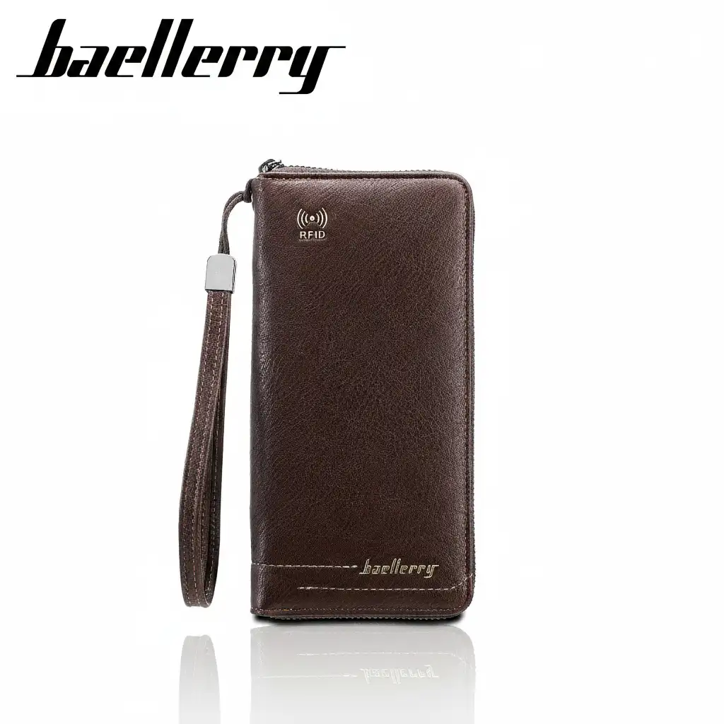 Beallerry Long Wallet Brown