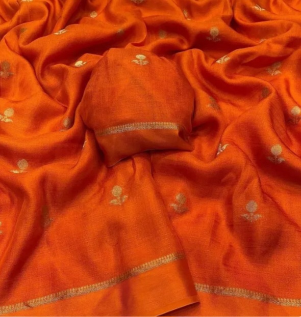 Pure soft Viscose Khadi silk fabric