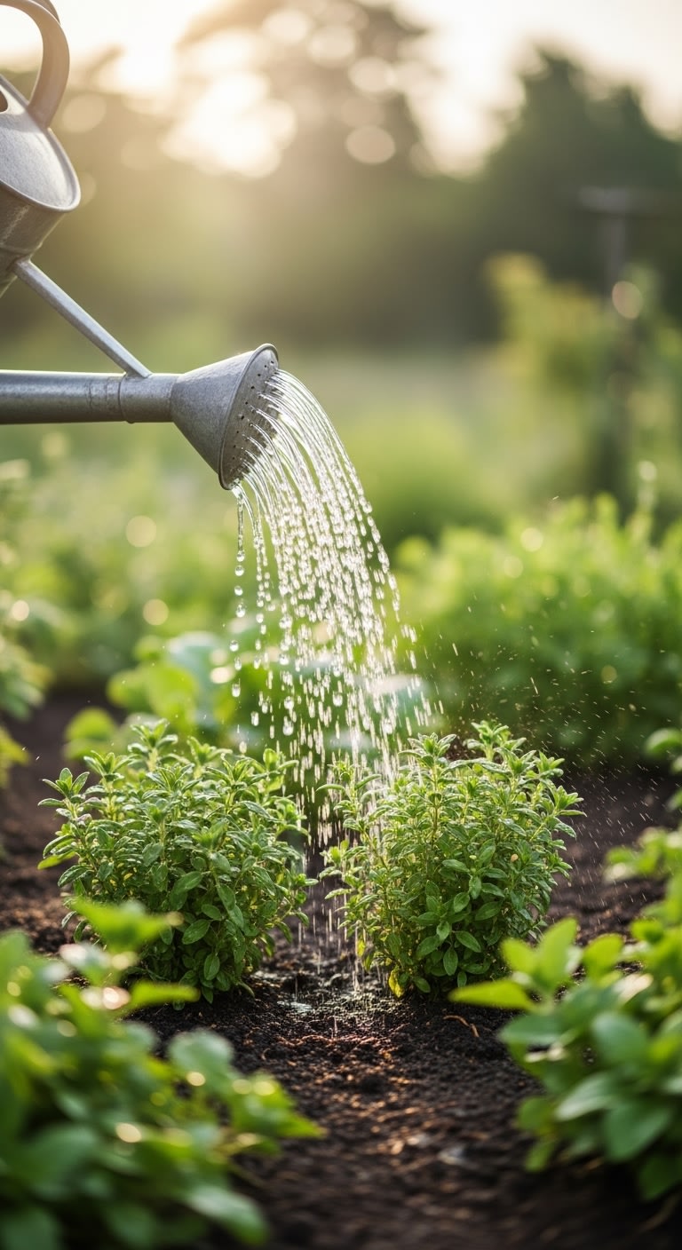 3. Watering Wisely
