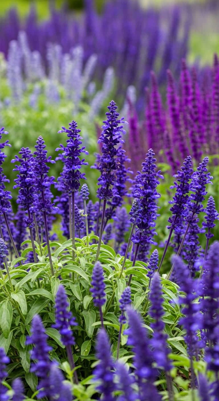 9. Salvia: Bold and Beautiful