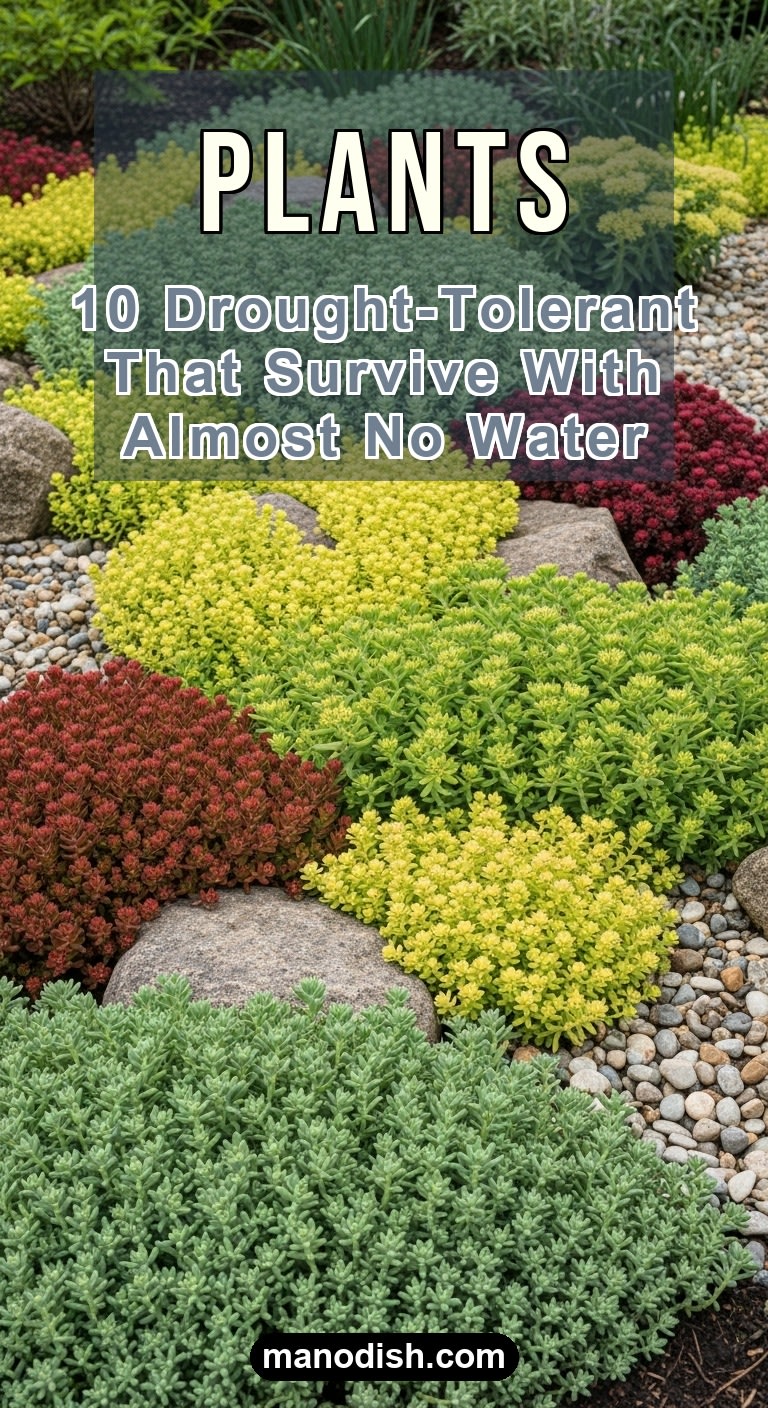 3. Sedum: Ground Cover of Resilience - Design