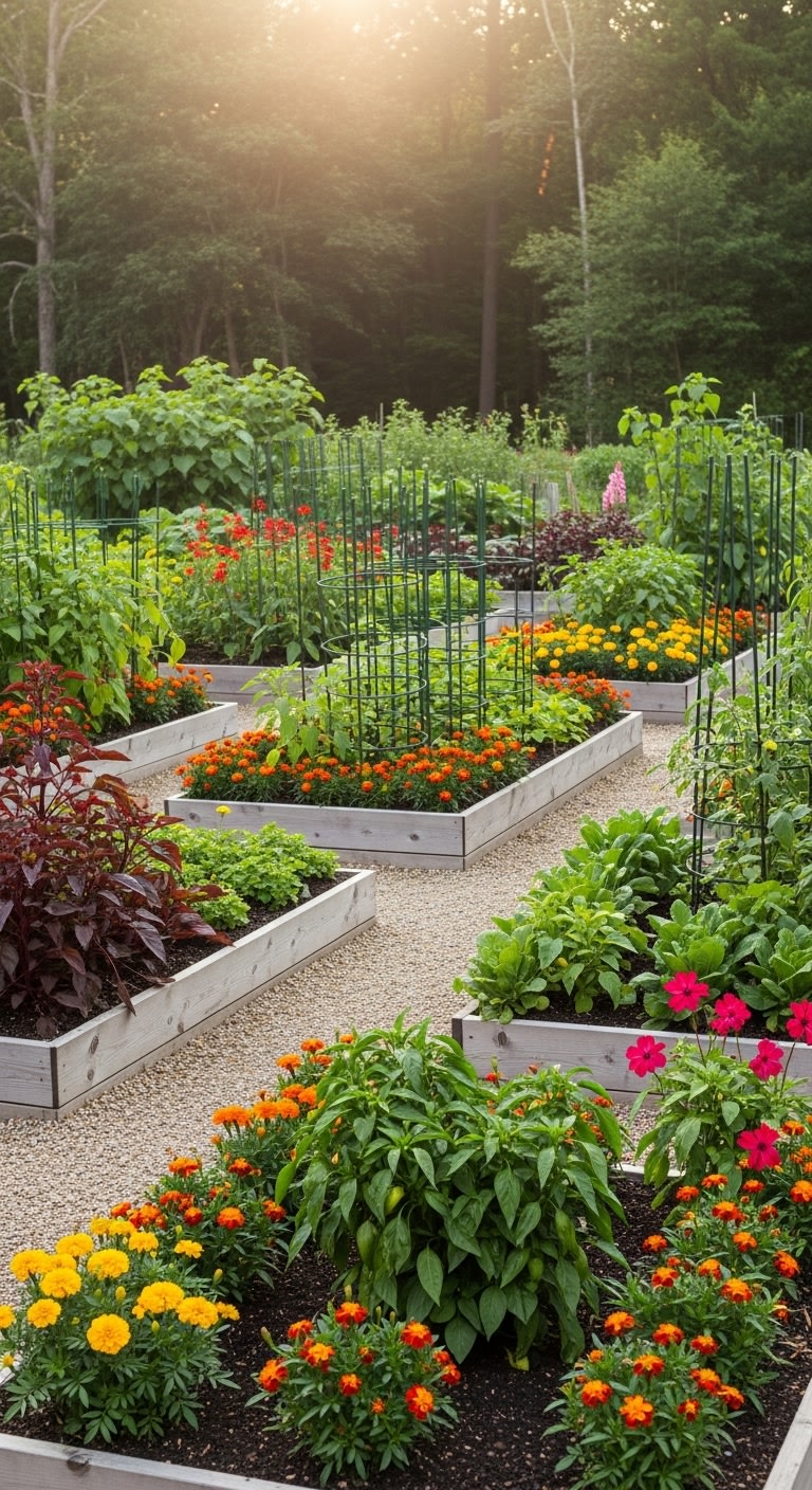 3. Establish a Vibrant Vegetable Garden