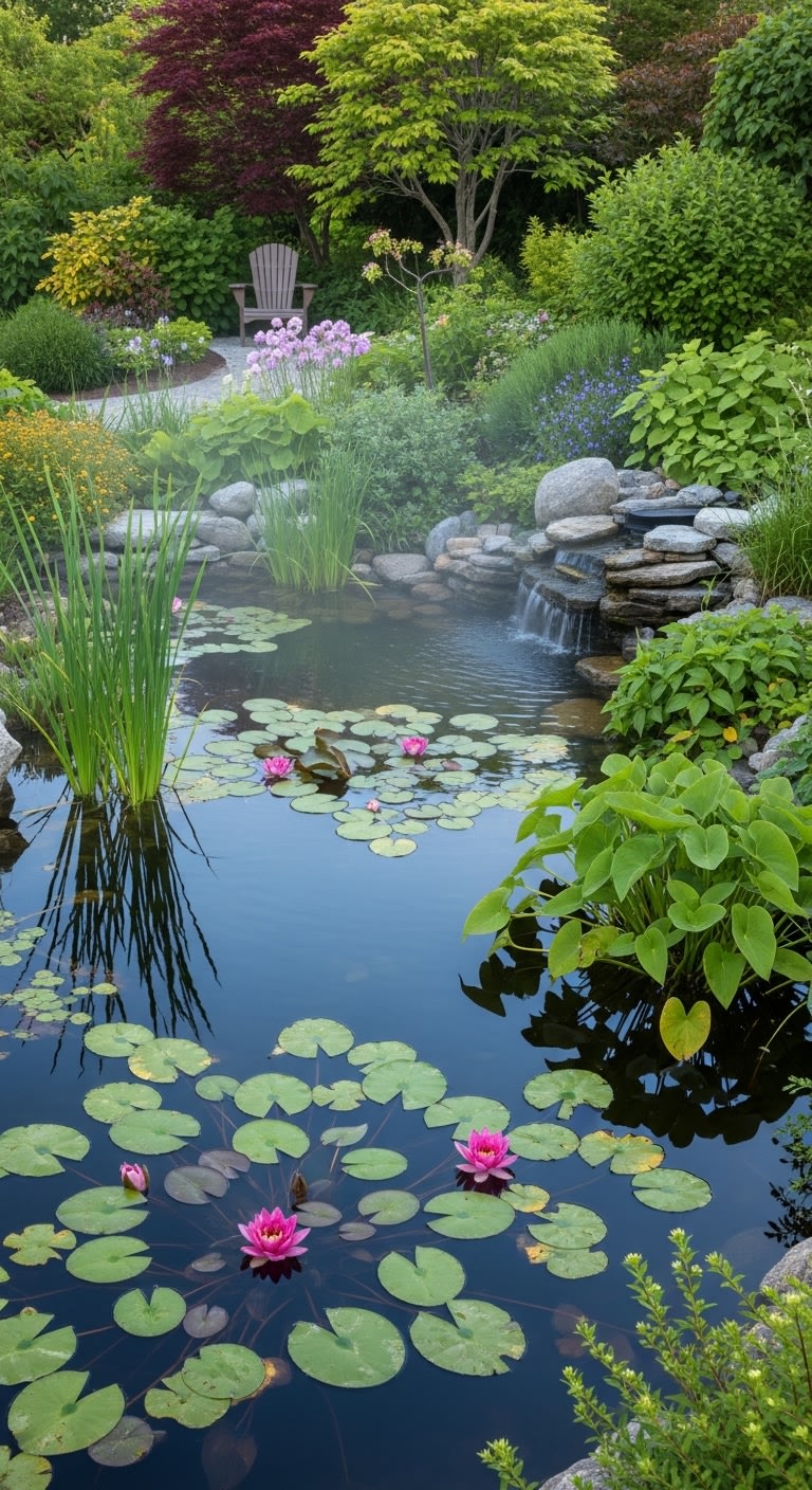 11. Introduce a Water Feature for Serenity