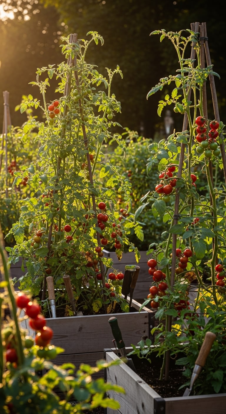 1. Dazzling Cherry Tomatoes for Small Spaces