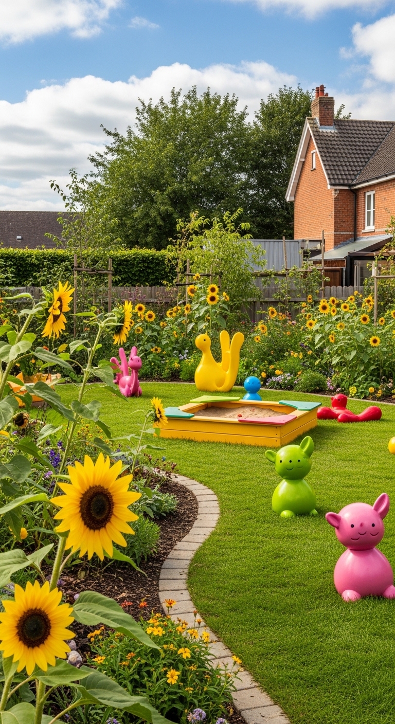 7. Create a Playful Children’s Garden