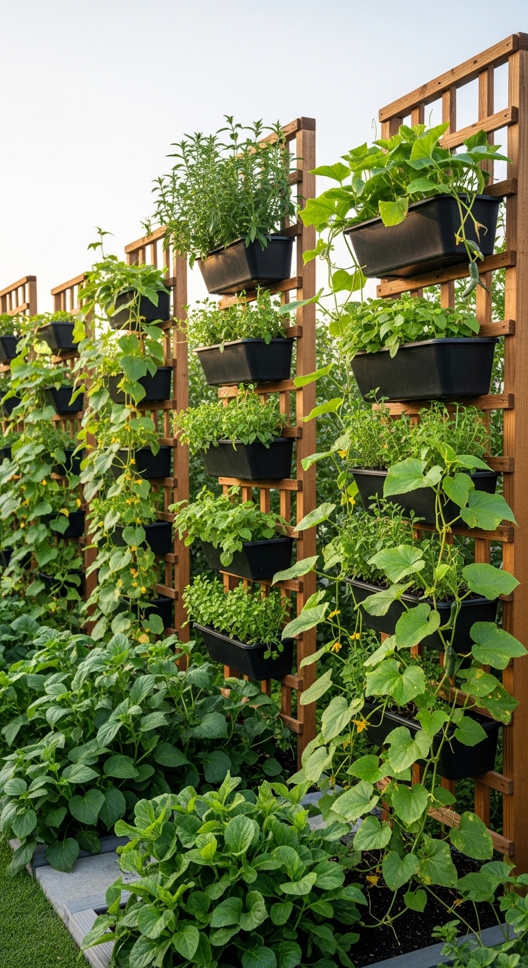 2. Maximize Space with Vertical Gardening