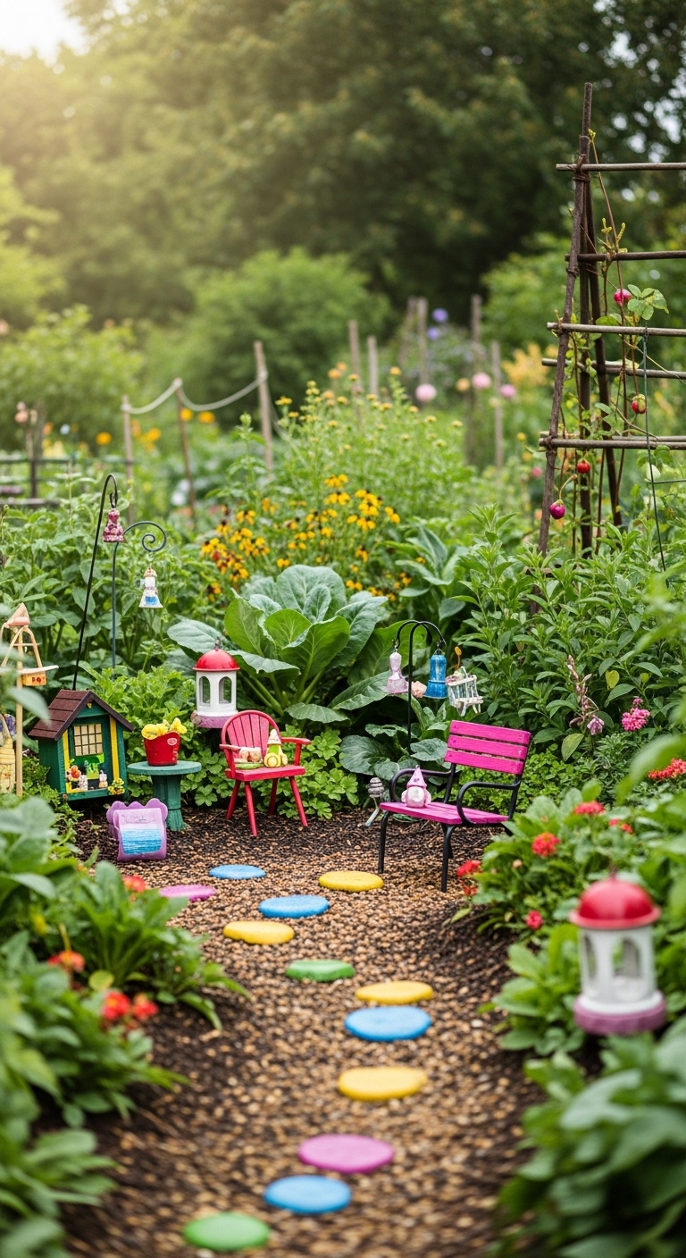 6. Add a Touch of Whimsy with a Fairy Garden