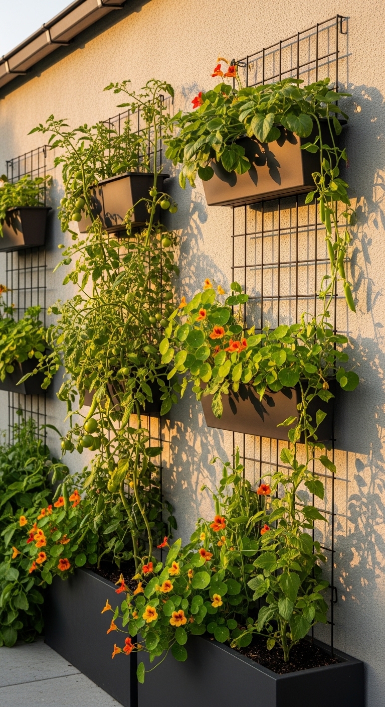 9. Create a Vertical Garden Wonderland