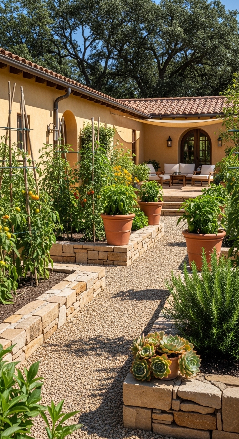 11. Incorporate a Mediterranean-Inspired Garden