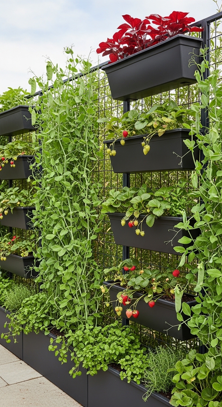 1. Incorporate Vertical Gardening Techniques