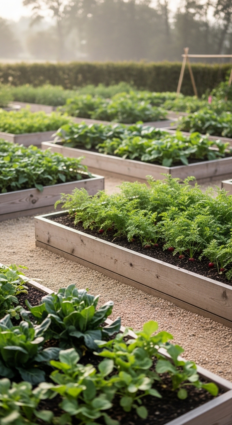 3. Maximize Space with Raised Garden Beds