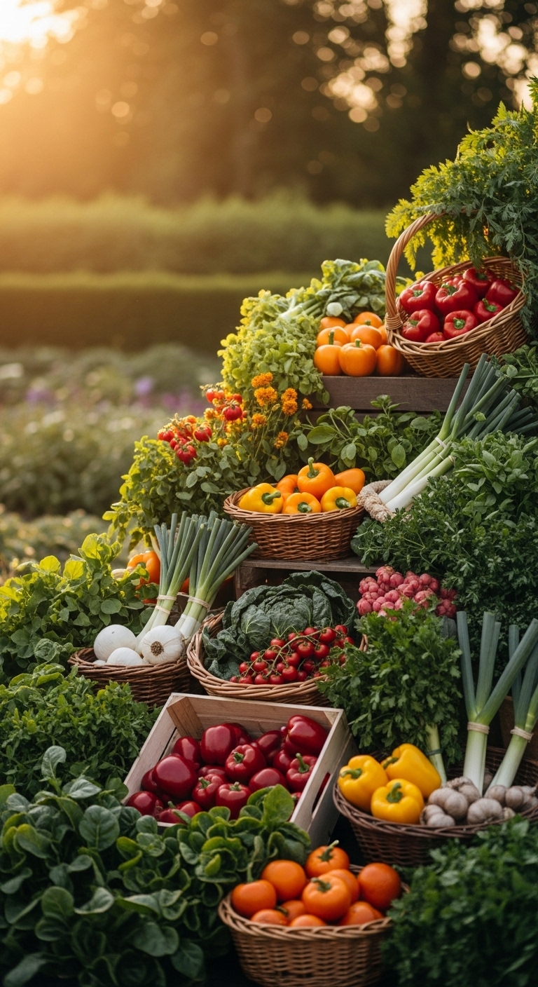 9. Design a Seasonal Harvest Display