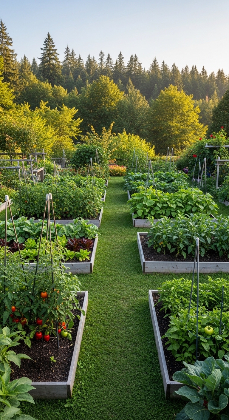 4. Establish a Vegetable Garden on the Slope