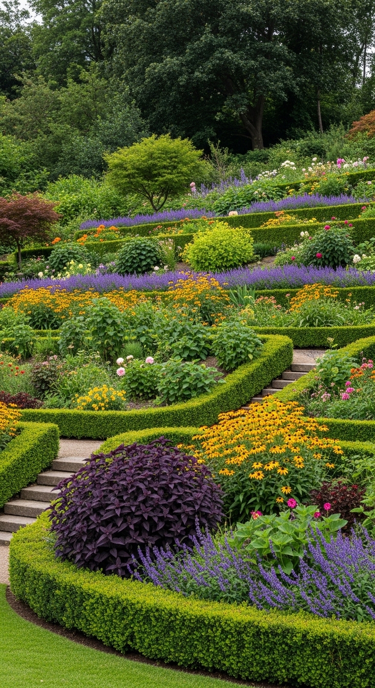 5. Utilize Terracing for a Dramatic Effect