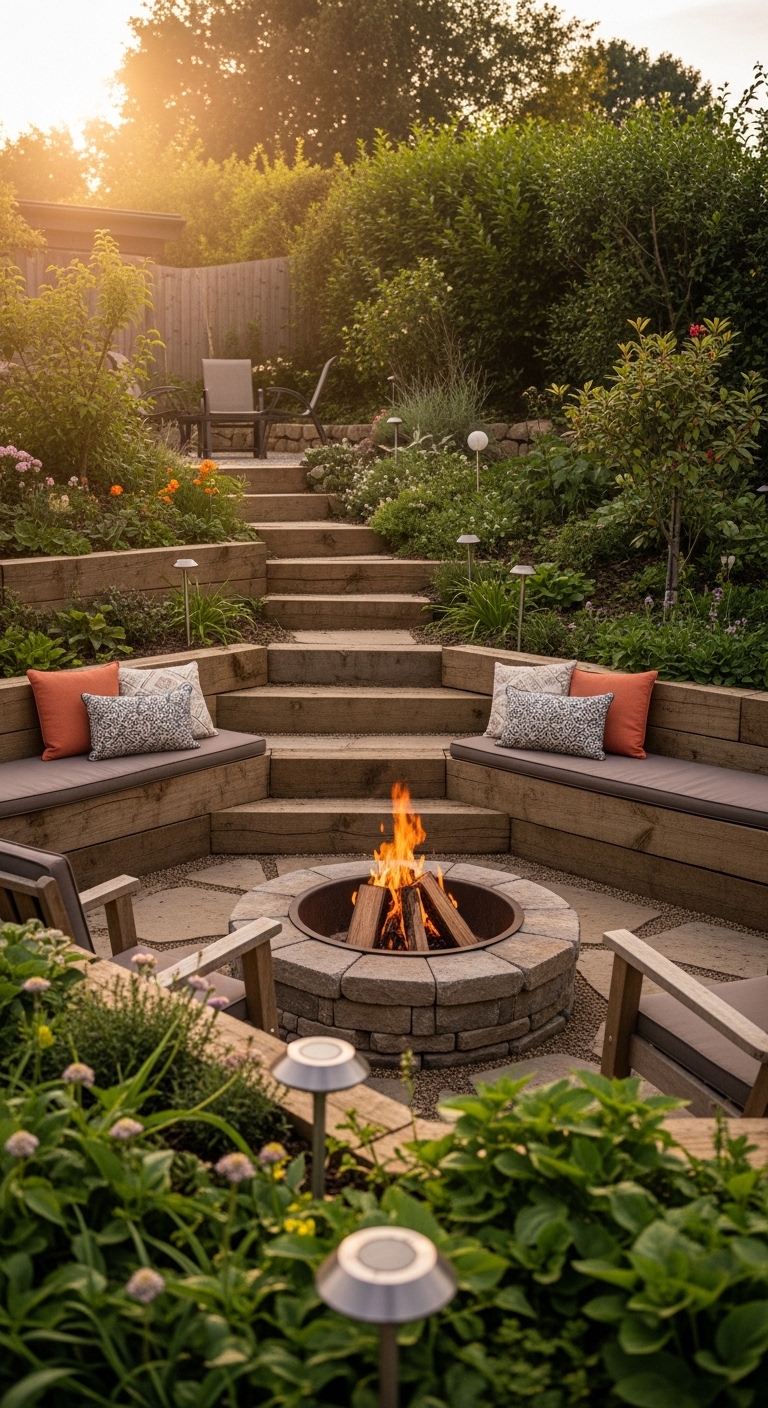 10. Establish a Cozy Fire Pit Area
