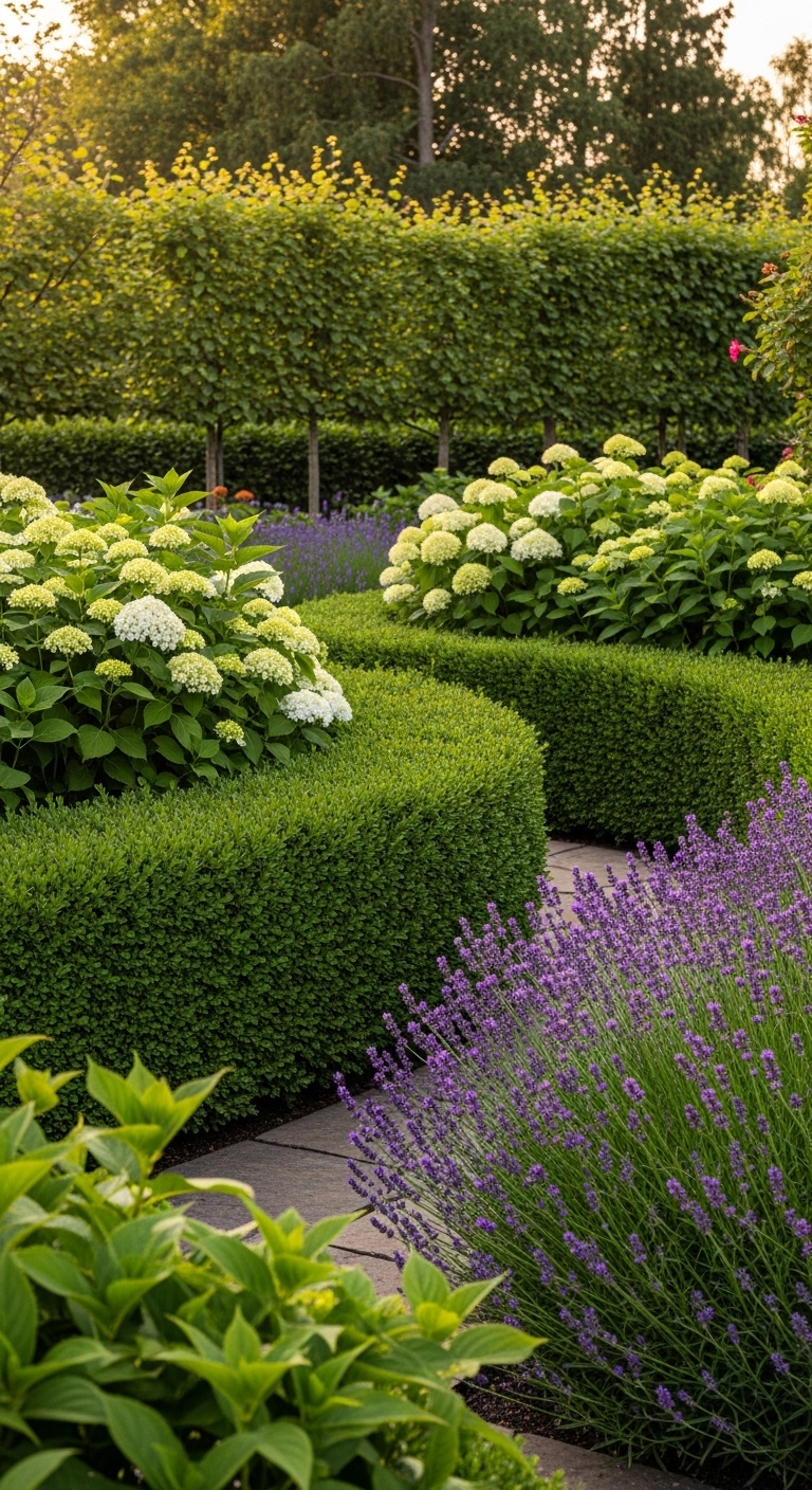 10. Lively Hedge Borders