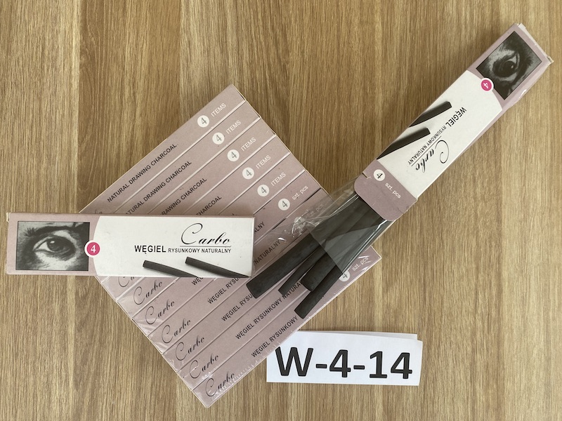  Węgiel rysunkowy naturalny W-4-14