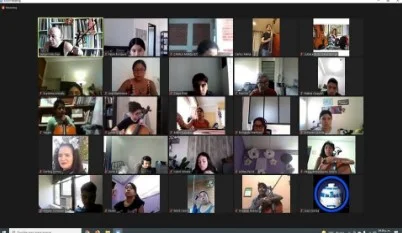 FEMUSCAM Online 2021 — in coordination with United Children's Music Project of New Jersey. Photo: FEMUSCAM FEMUSCAM Online 2021 — in coordination with United Children's Music Project of New Jersey. Photo: FEMUSCAM