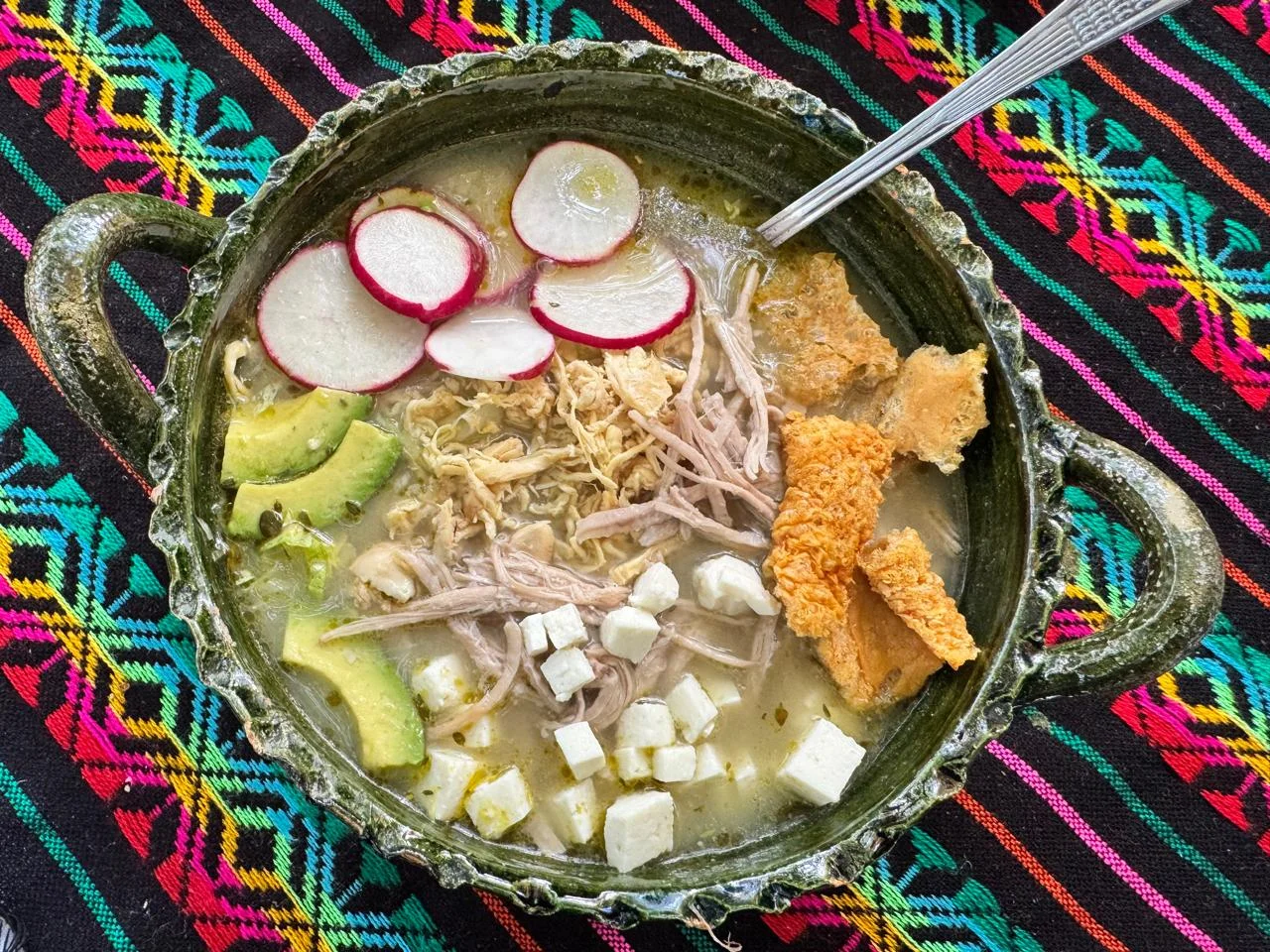 Mixed white pozole at Casa Barroso — Photos: Casa Barroso Mixed white pozole at Casa Barroso — Photos: Casa Barroso