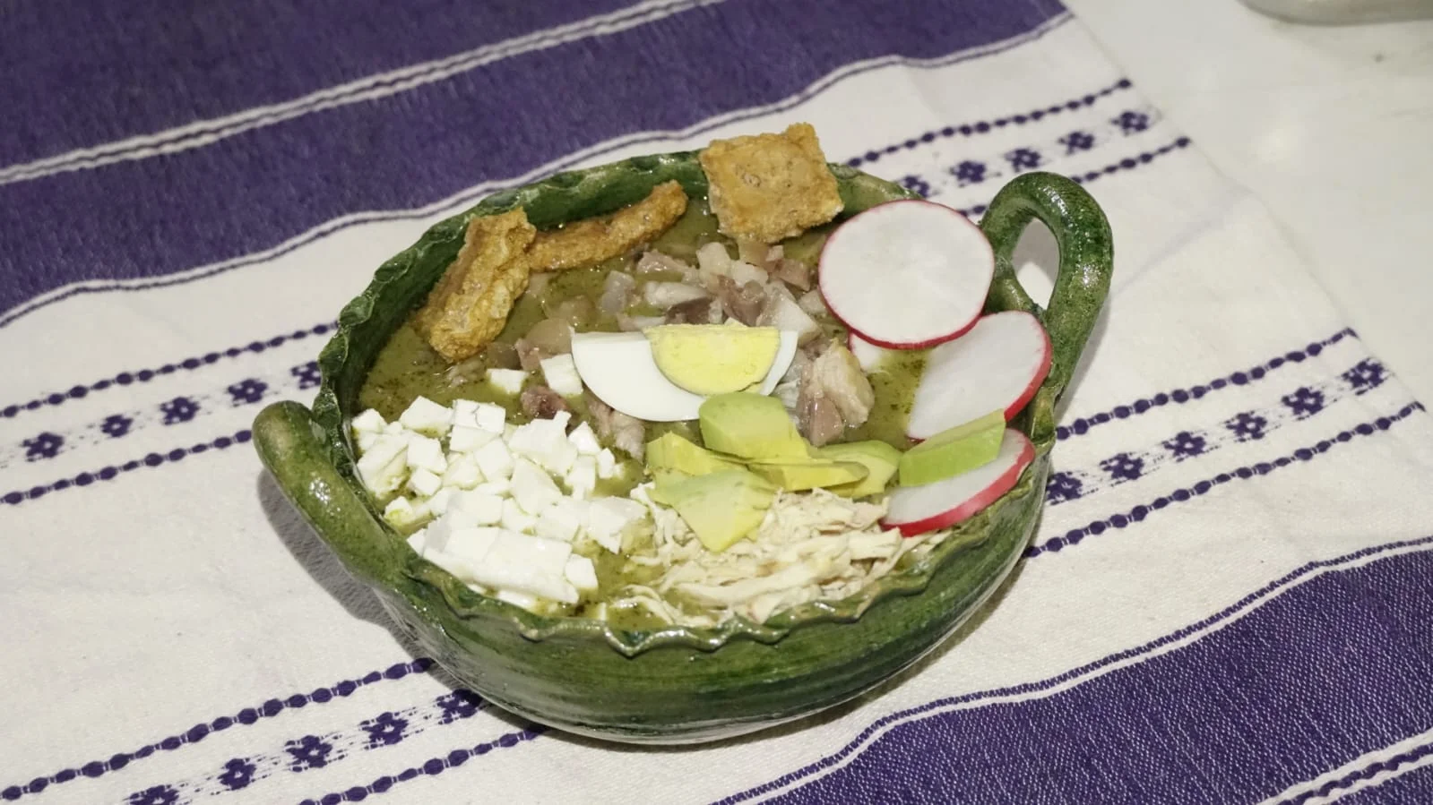 Mixed green pozole — the house favorite — Photos: Casa Barroso Mixed green pozole — the house favorite — Photos: Casa Barroso