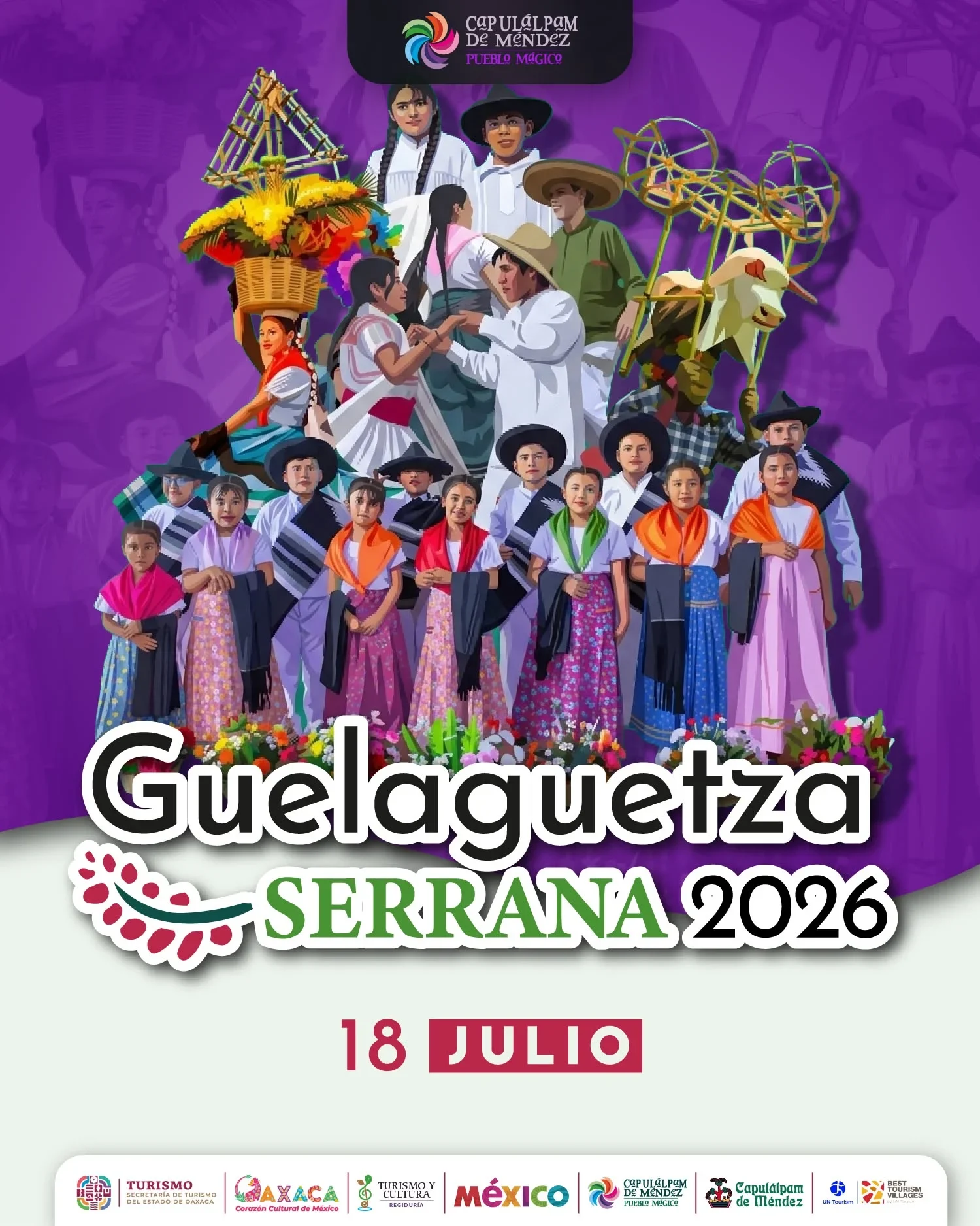 Guelaguetza Serrana 2026. Photo: State Government Guelaguetza Serrana 2026. Photo: State Government