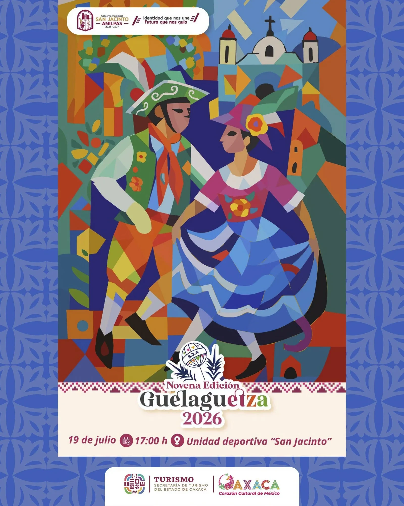 Guelaguetza 2026 San Jacinto Amilpas — Ninth Edition. Photo: State Government Guelaguetza 2026 San Jacinto Amilpas — Ninth Edition. Photo: State Government