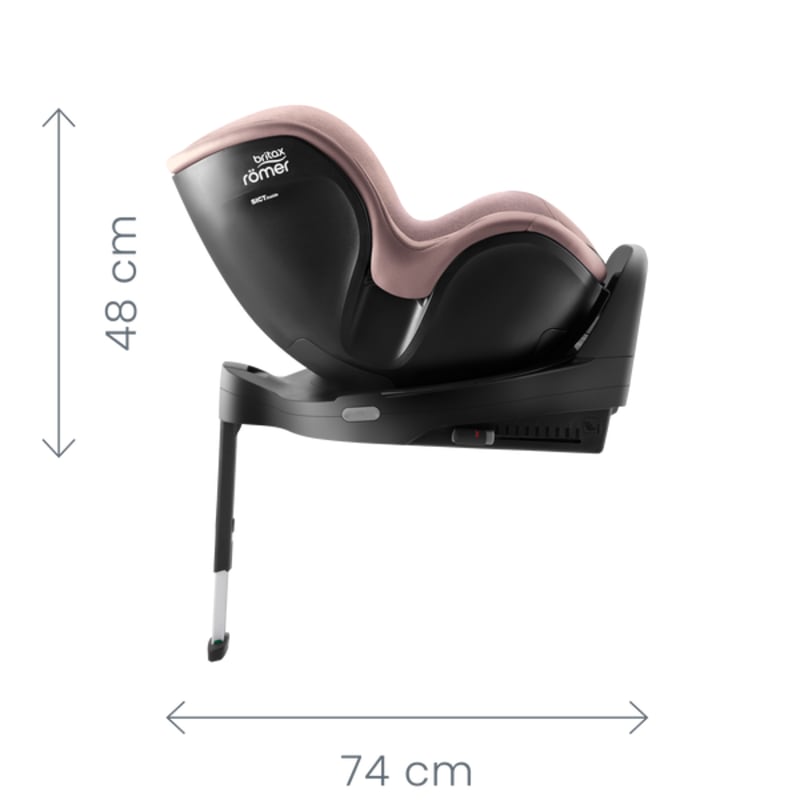 DUALFIX PRO méretek — oldalnézet