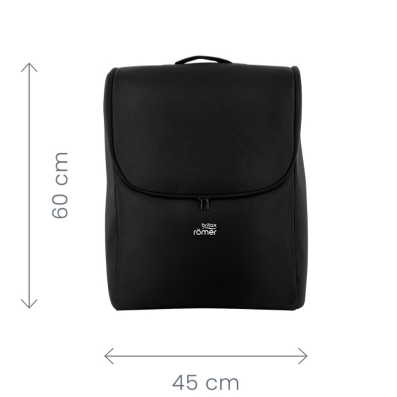 Britax Römer FLYLITE Utazótáska méretek — szemből