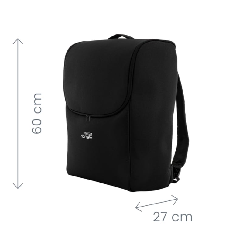 Britax Römer FLYLITE Utazótáska méretek — oldalnézet