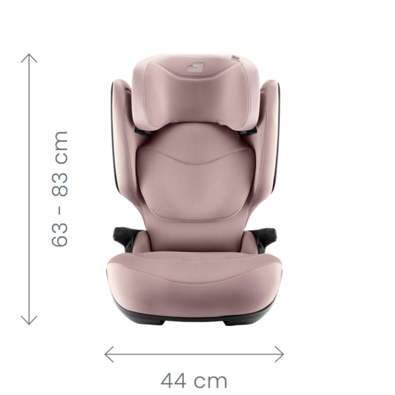 KIDFIX PRO M méretek — szemből