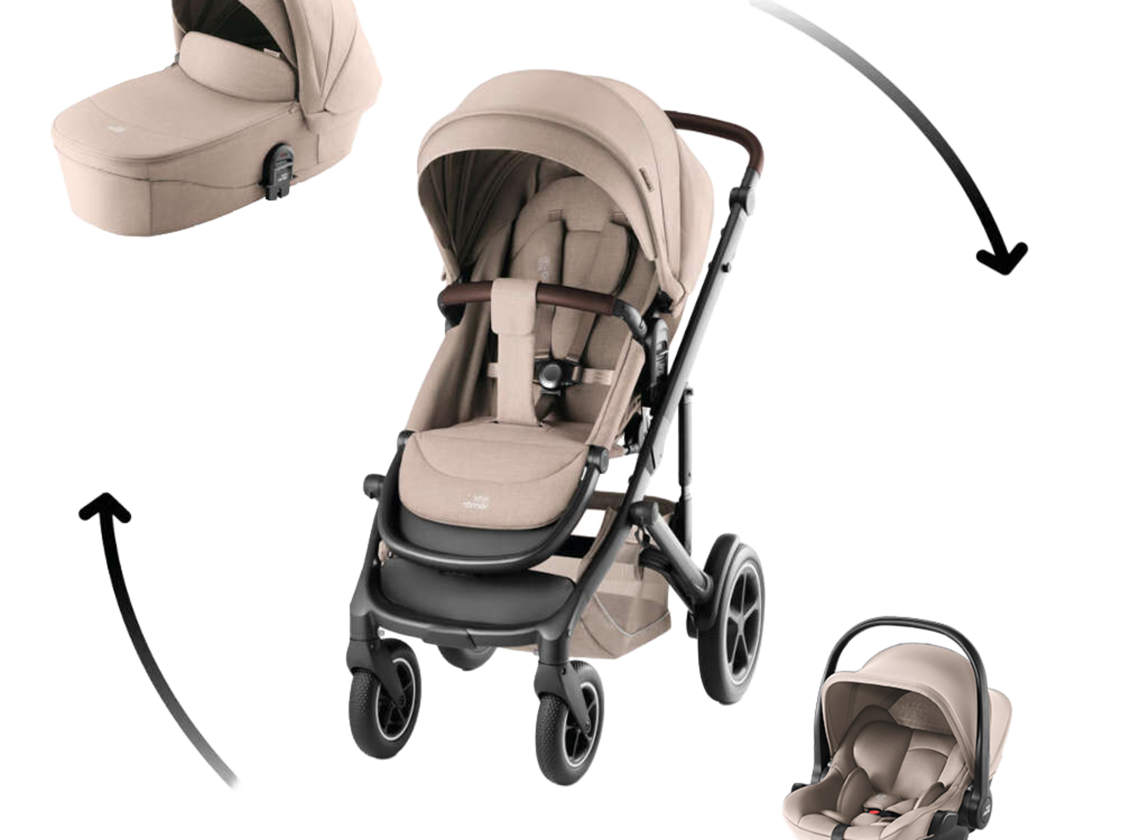 SMILE 5Z Comfort Core szett 3in1 — Teak: teljes csomag