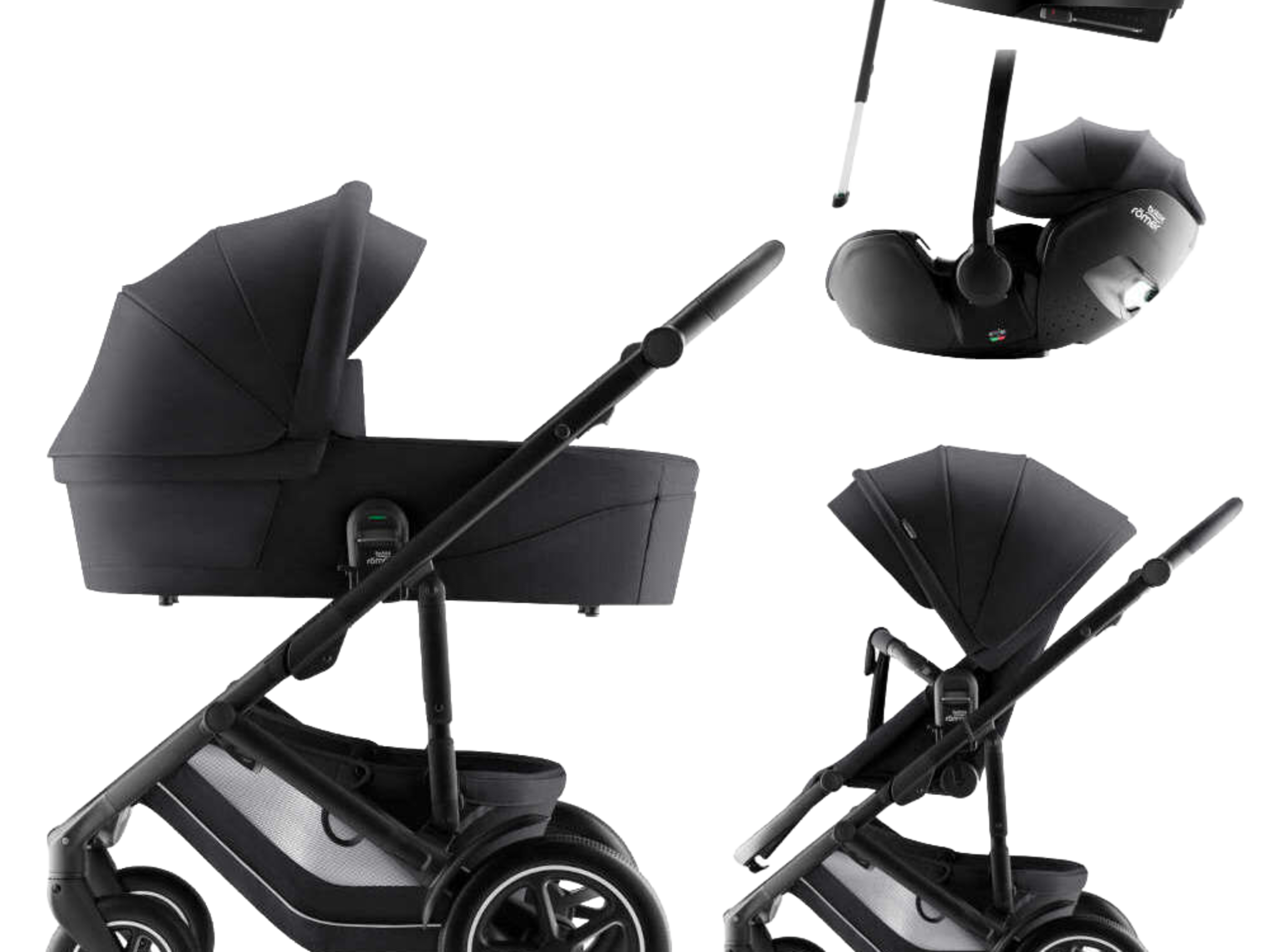 SMILE 5Z Comfort Plus szett — Carbon Black: teljes csomag