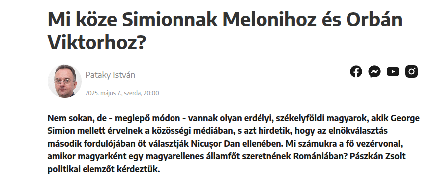 Simion magyar támogatói thumbnail