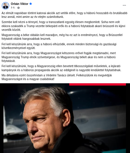 Hadüzenet belső használatra – Orbán Viktor és a béke lánctalpasai thumbnail