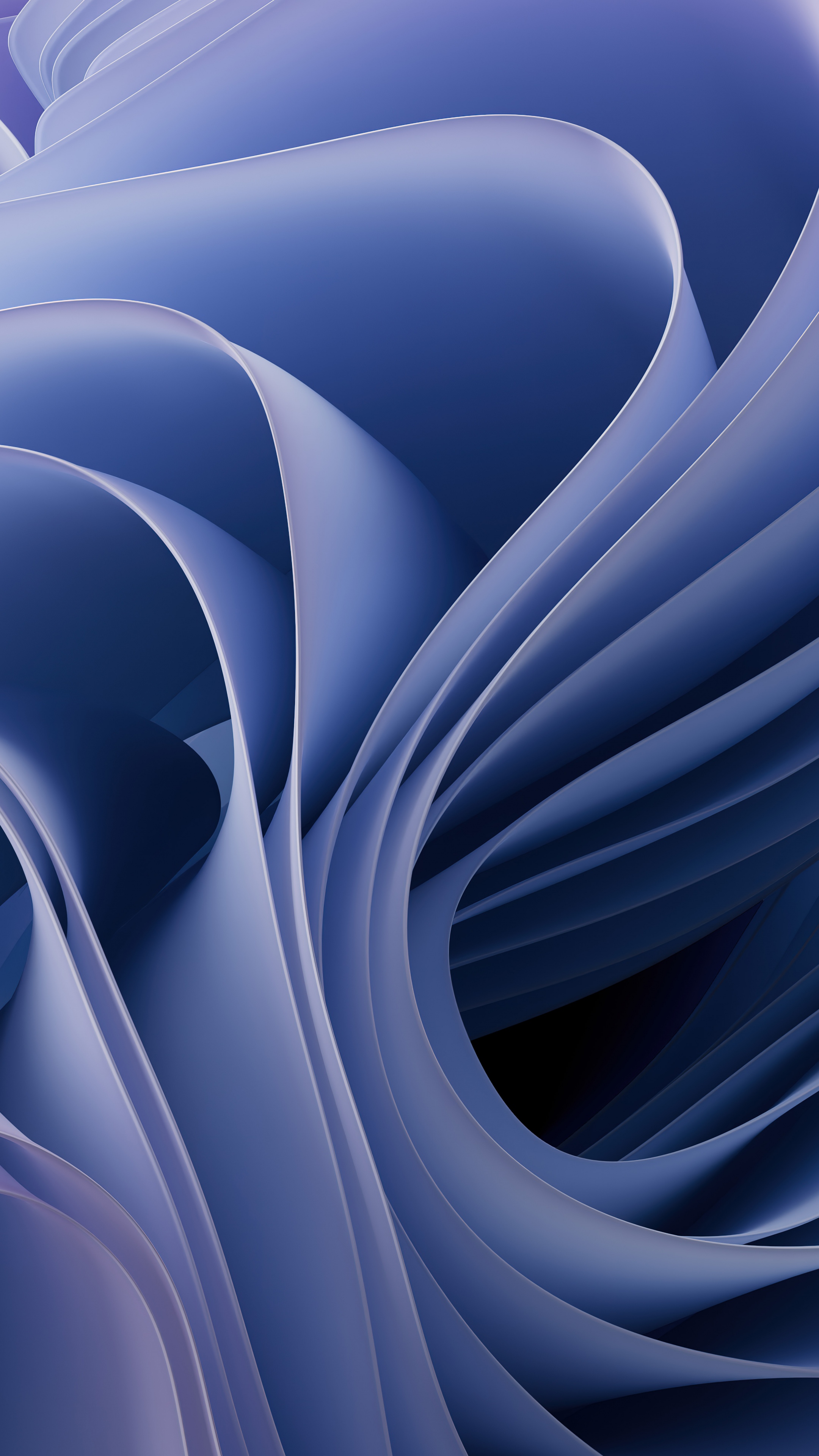Windows 11 Blue Mobile Wallpaper