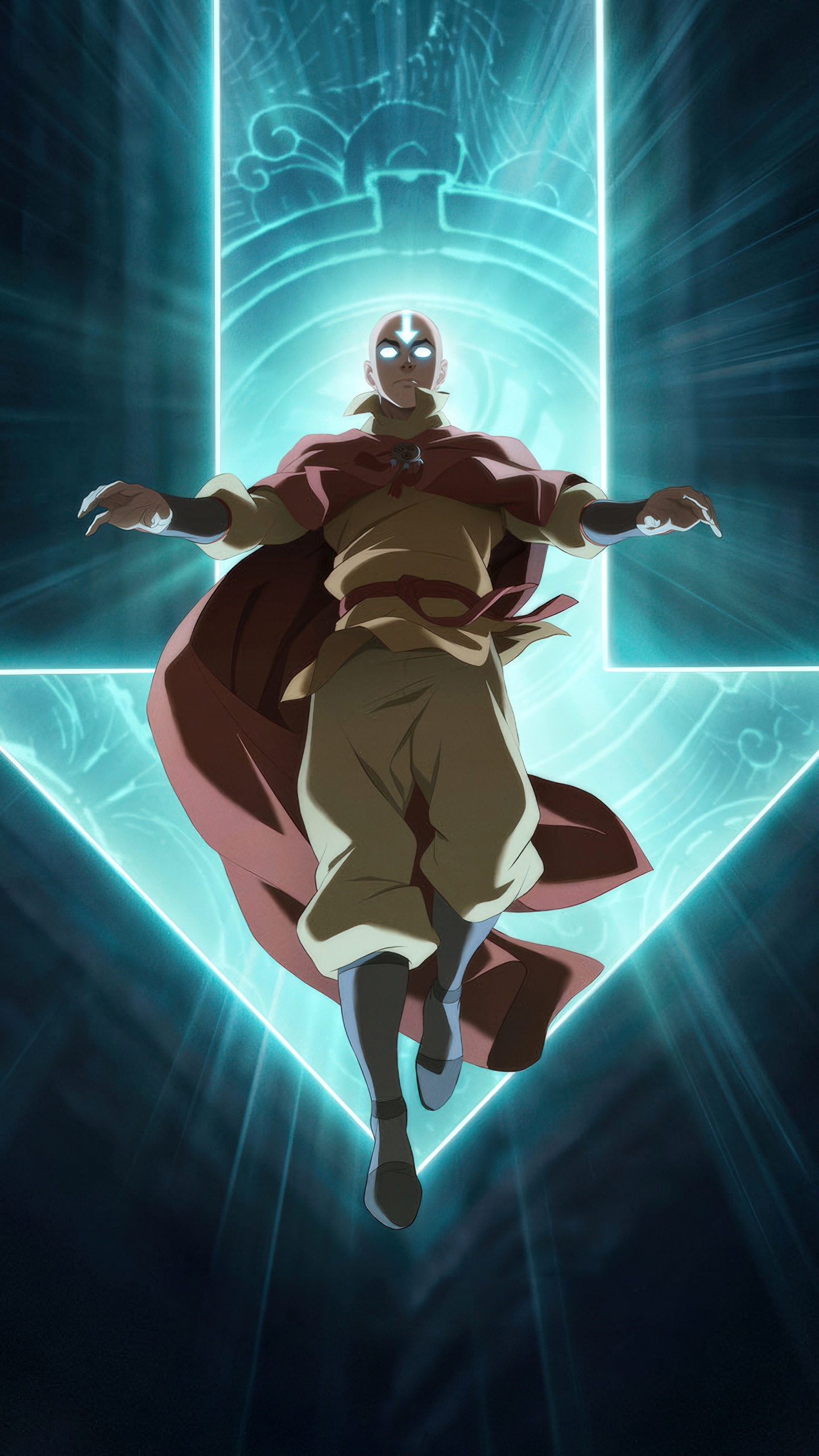 Aang Avatar Mobile Wallpaper