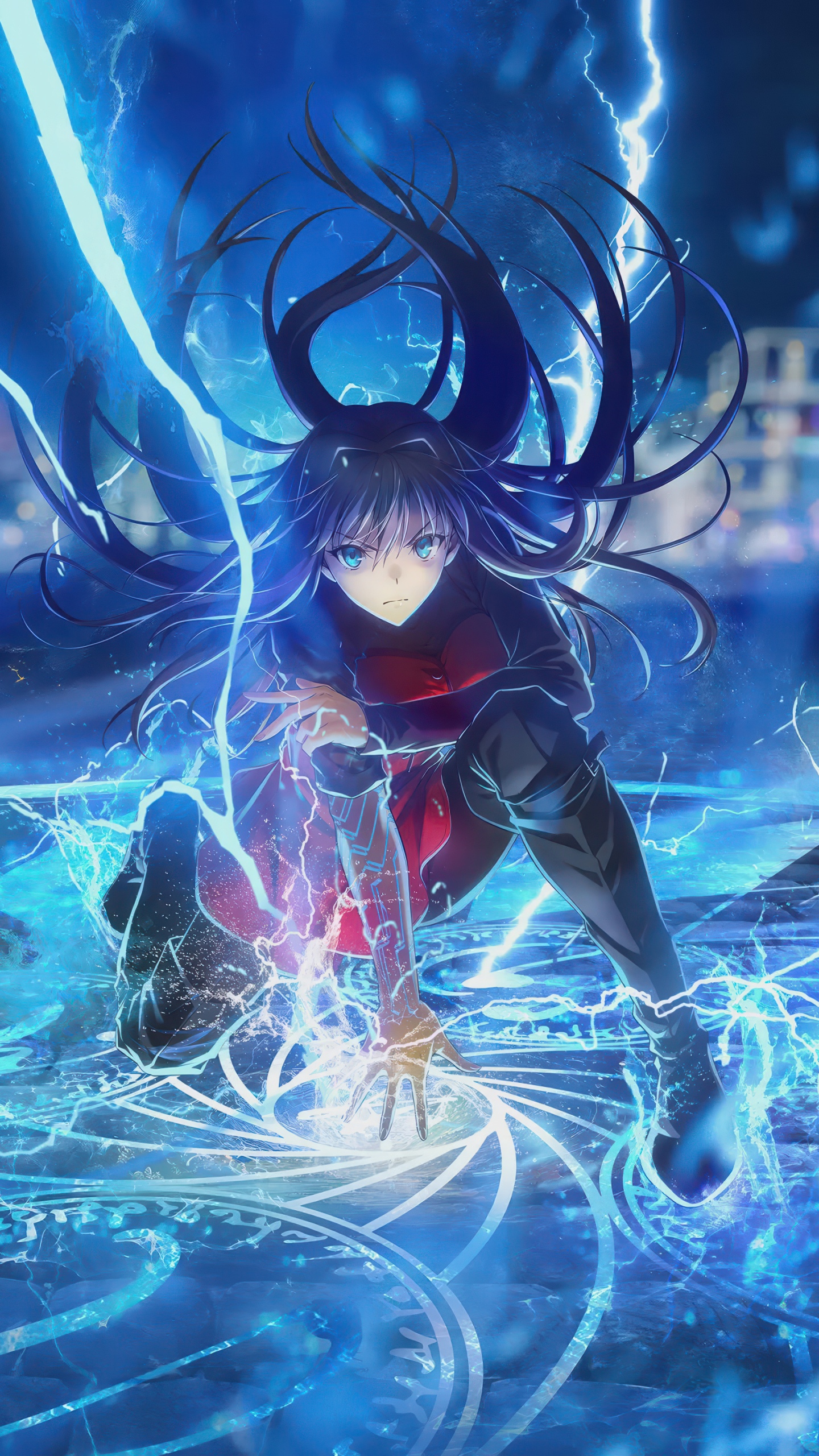 Aoko Aozaki Witch Mobile Wallpaper