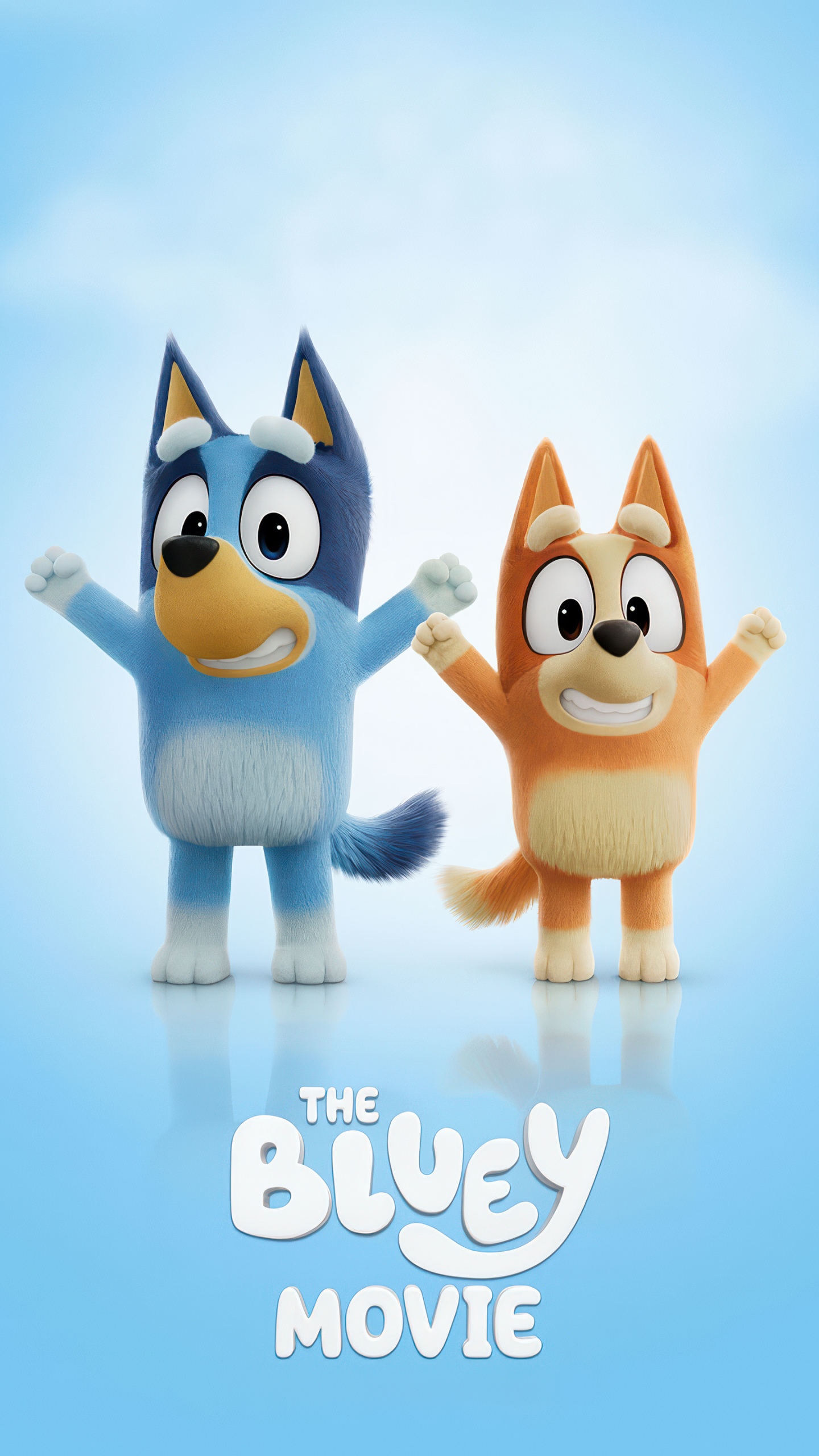 Bluey and Bingo Mobile Wallpaper