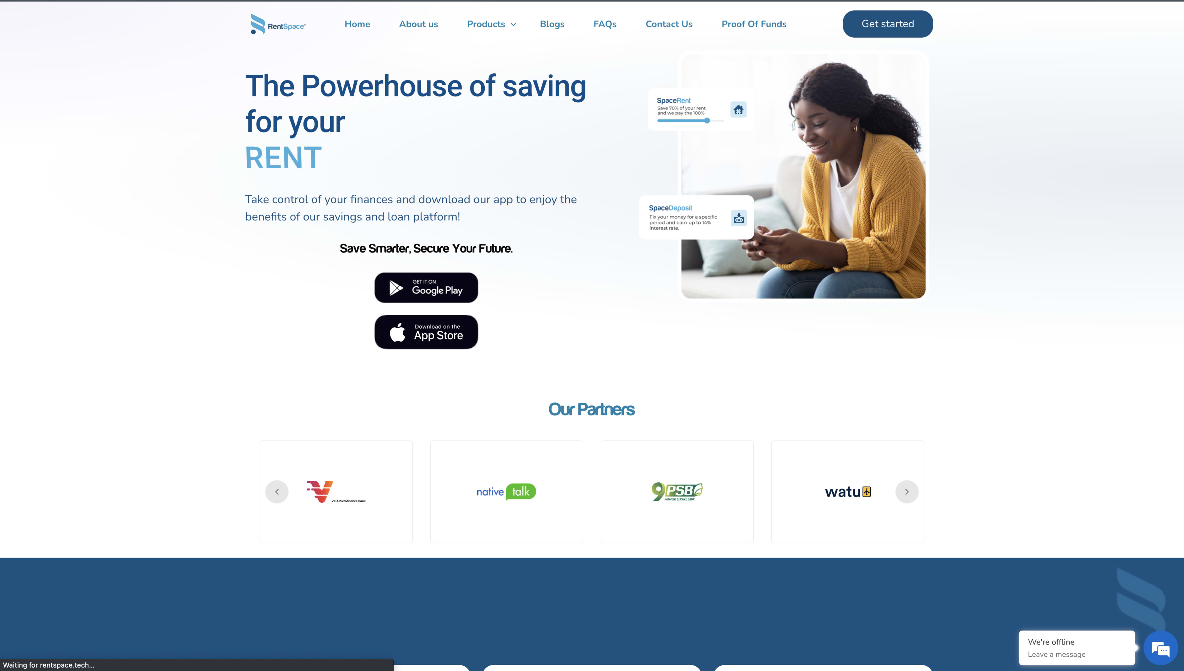 RentSpace web platform