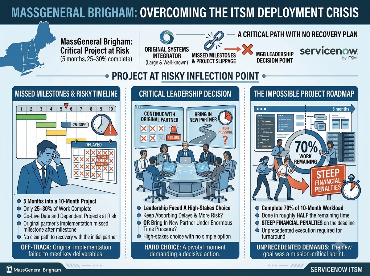 How Soltrix Rescued a Stalled ServiceNow Implementation for MassGeneral Brigham