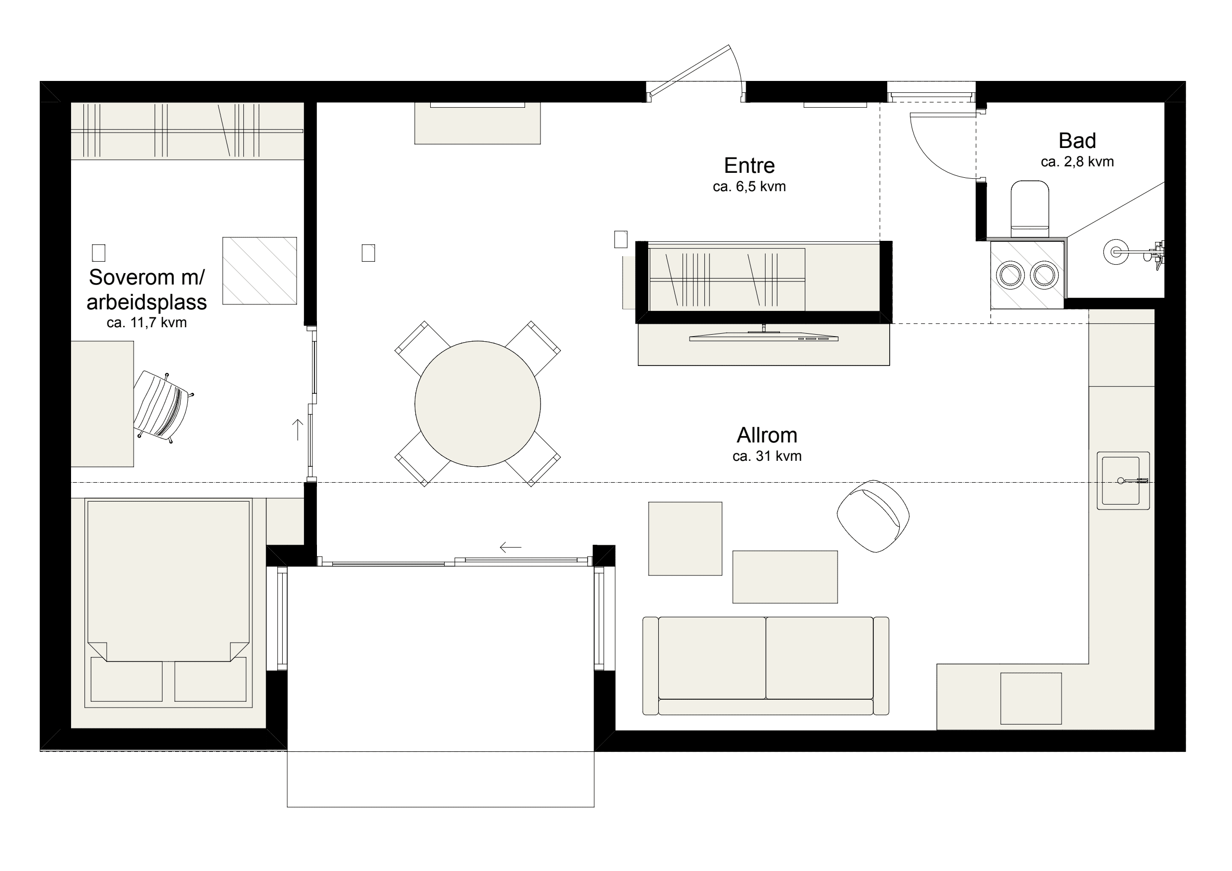Loftsleilighet Oslo