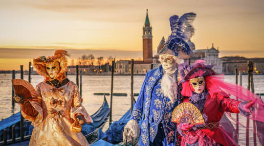 Carnival of Venice in Italy