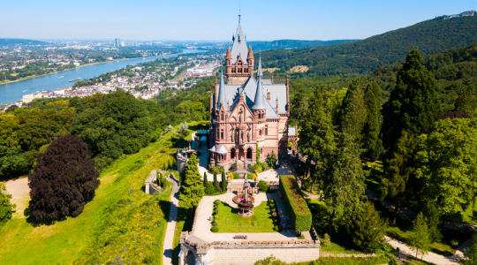 Drachenburg castle in Germany