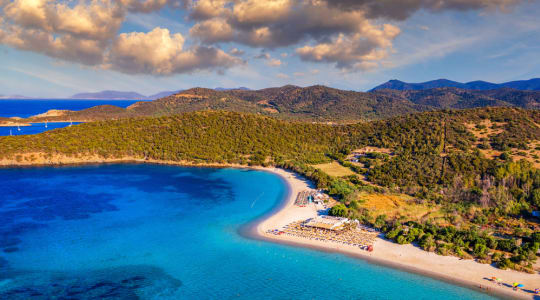 Spiaggia di Tuerredda in Italy